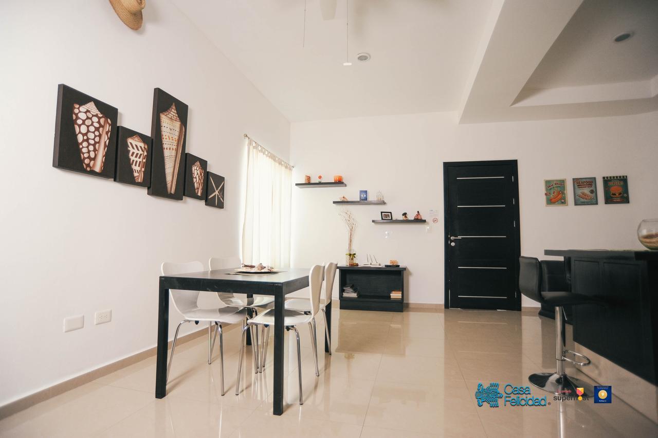 Casa Felicidad Apartment Playa del Carmen Exteriör bild